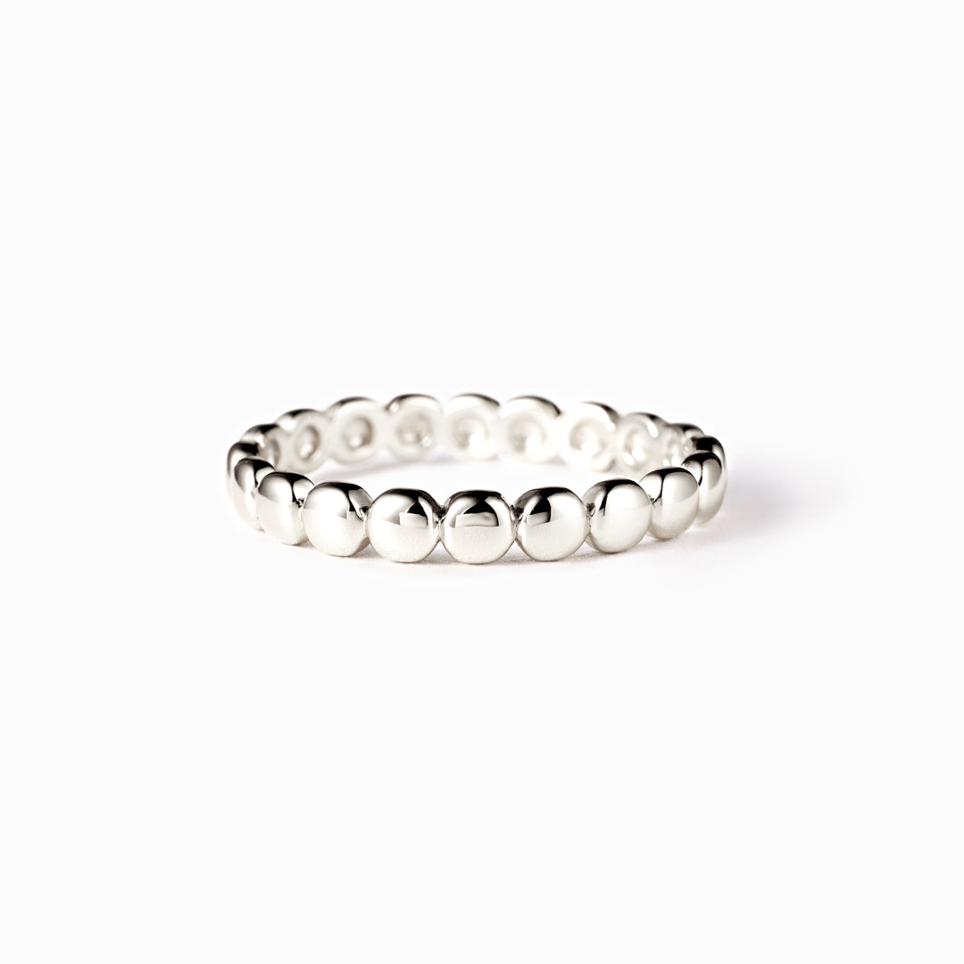 Beads Of Strength Minimalist Sphere Ring