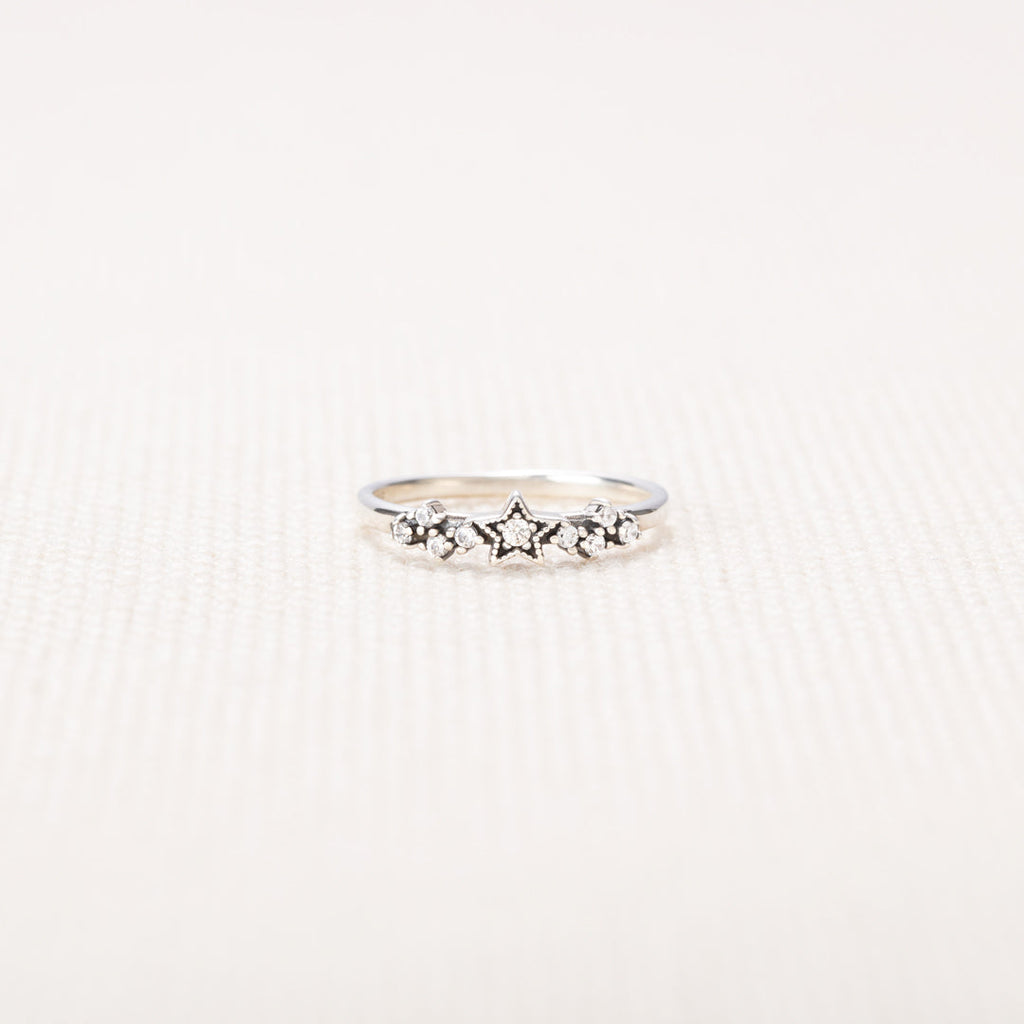 Personalized You Were Born To Shine Stars Ring