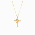 Friends Are God's Way Of Taking Care Of Us Heart Cross Necklace