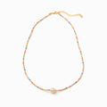 Rainbow Pearl Necklace