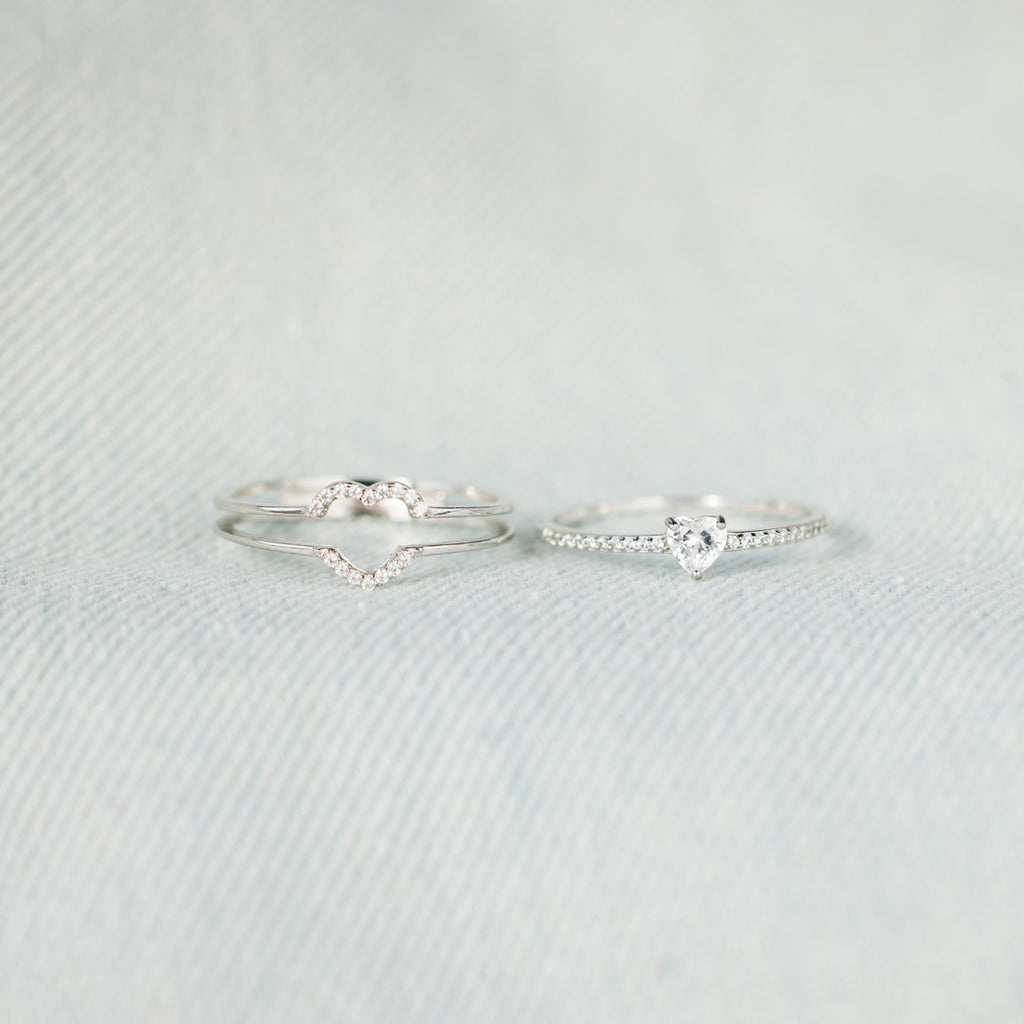 Self Love Layered Heart Ring