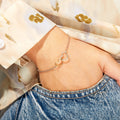 2-5 Best Friends Linking Hearts Bracelet