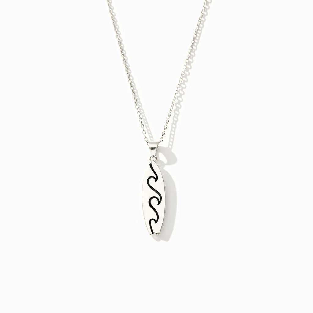 Learn To Surf Surfboard Necklace