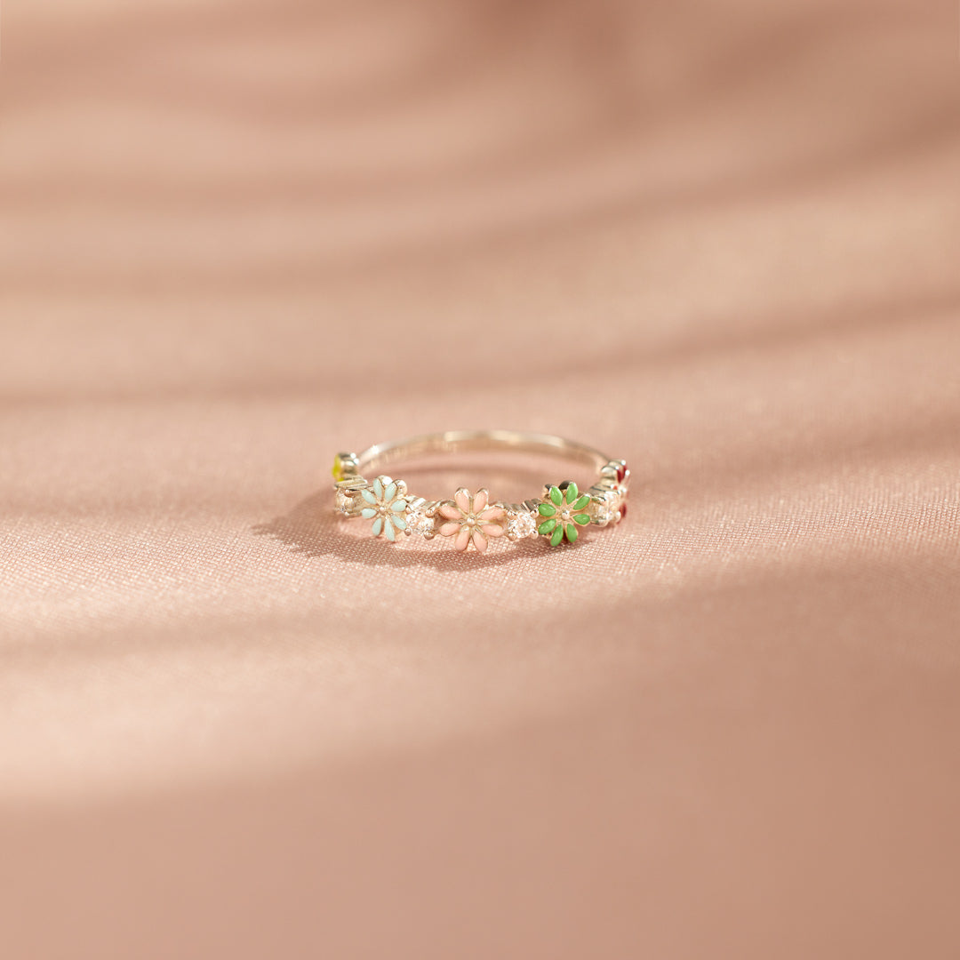 For Sisters Wildflower Ring