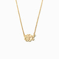 Initials Monogram Necklace