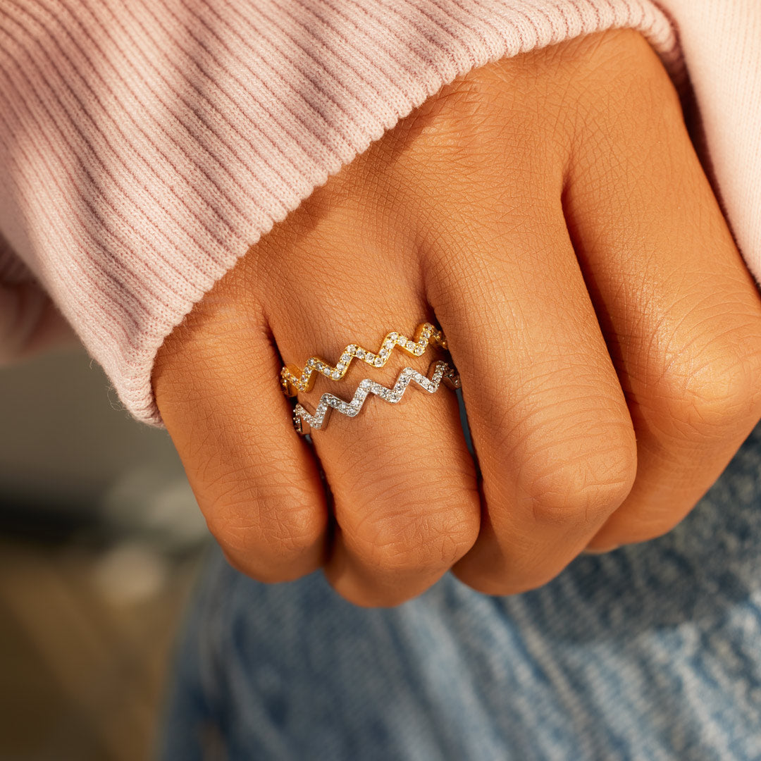 Sh♥︎t Show Besties Through Highs And Lows Ring