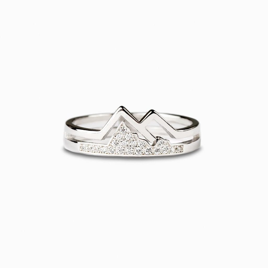 To My Wife Adventure Mountain Ring