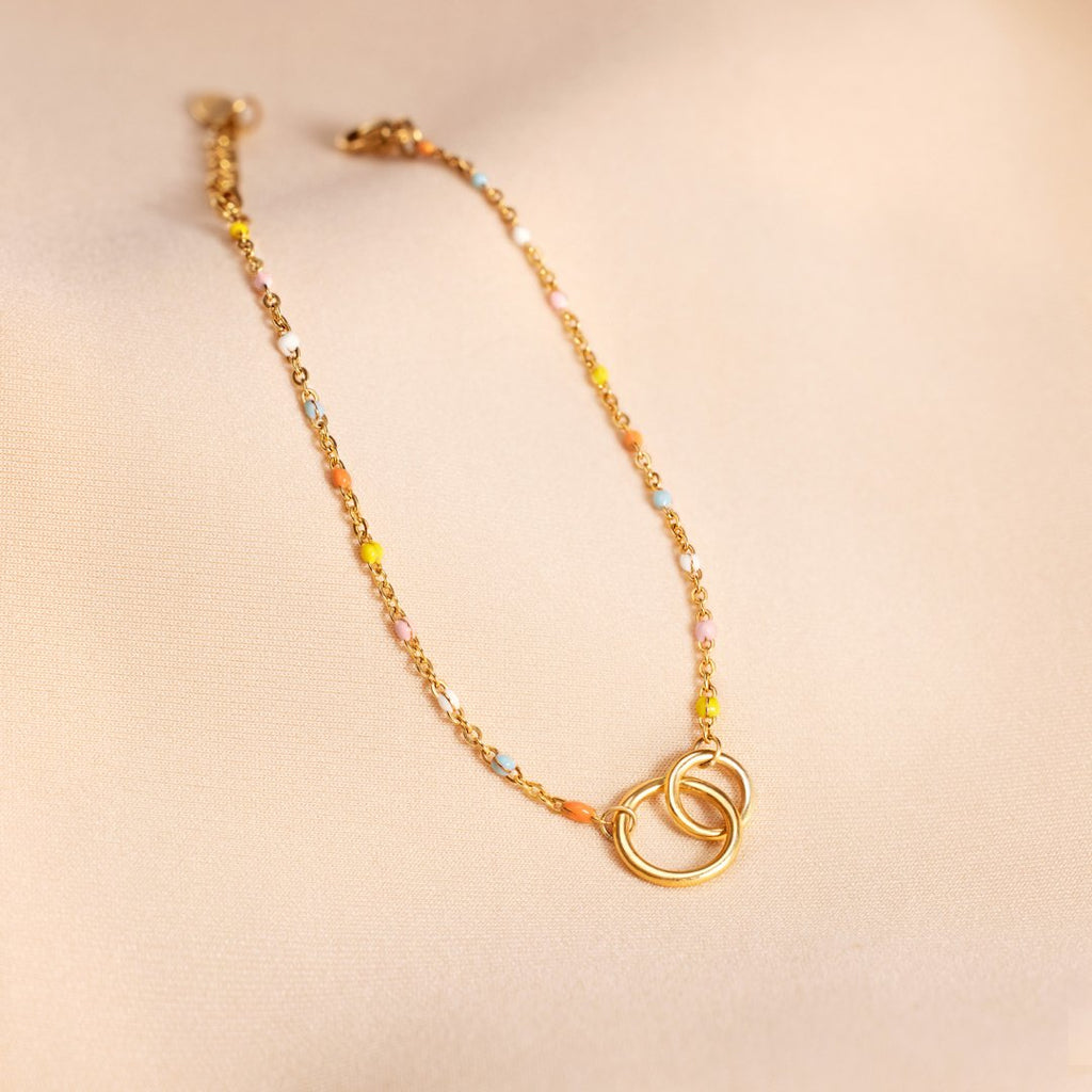 The Love Between Aunt & Niece Is Forever Interlocking Bracelet