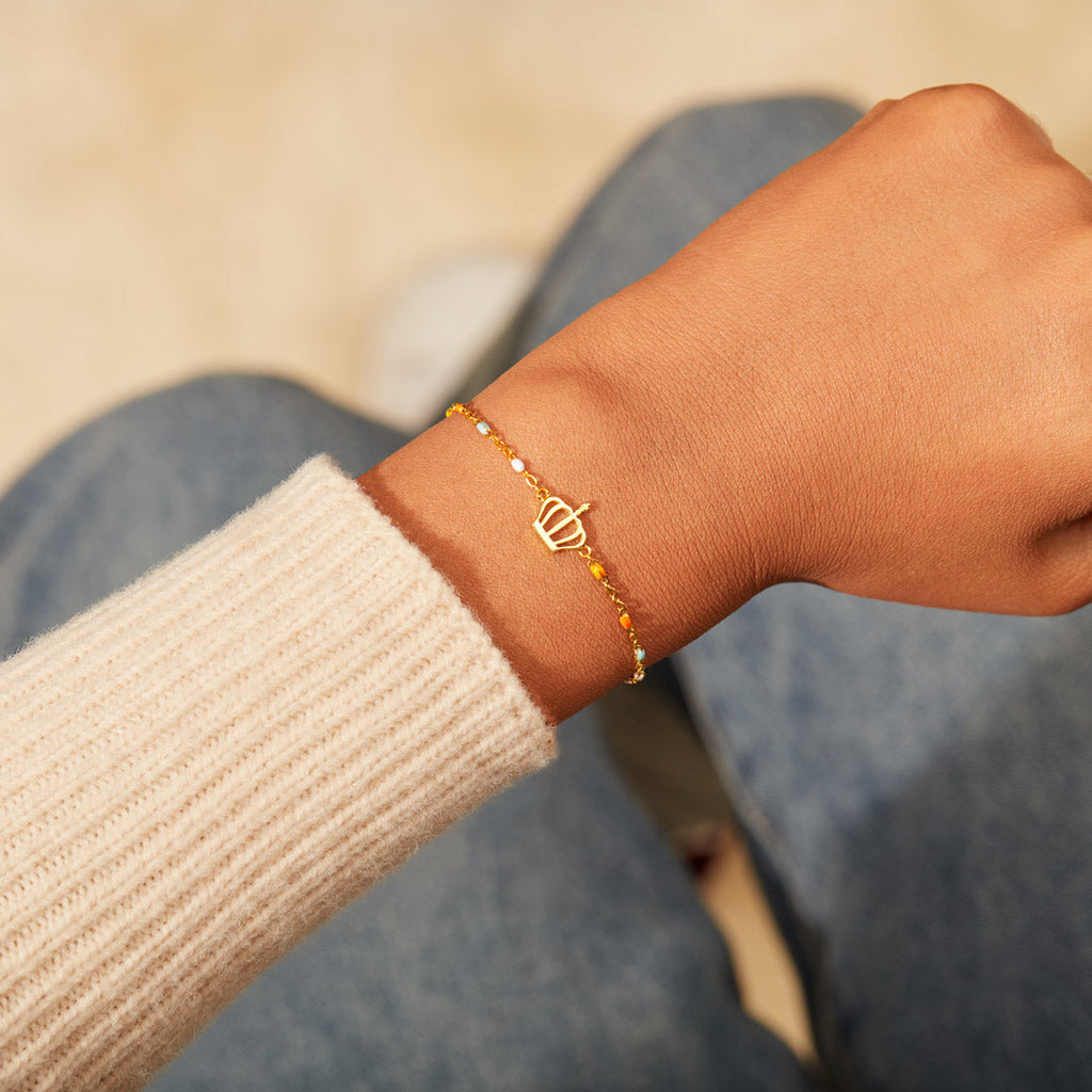 Daughter Straighten Your Crown Bracelet