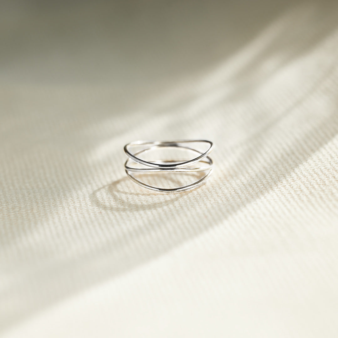 Our Bond Remains Forever Strong Crossover Ring