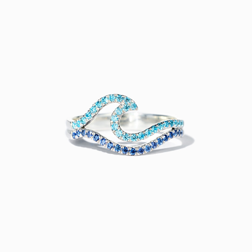 Be Salty Stay Lit Double Wave Ring