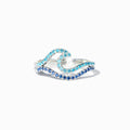 Be Salty Stay Lit Double Wave Ring