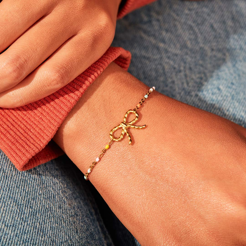 Knot Of True Friendship Bow Bracelet
