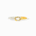 Our Bond Is A Knot Handcrafted Square Knot Ring