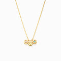 1-6 Birthstones Heart Charm Necklace