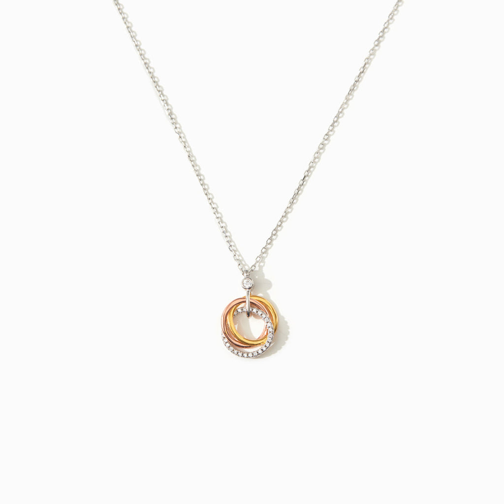 Badass Girl Gang Triple Circle Necklace