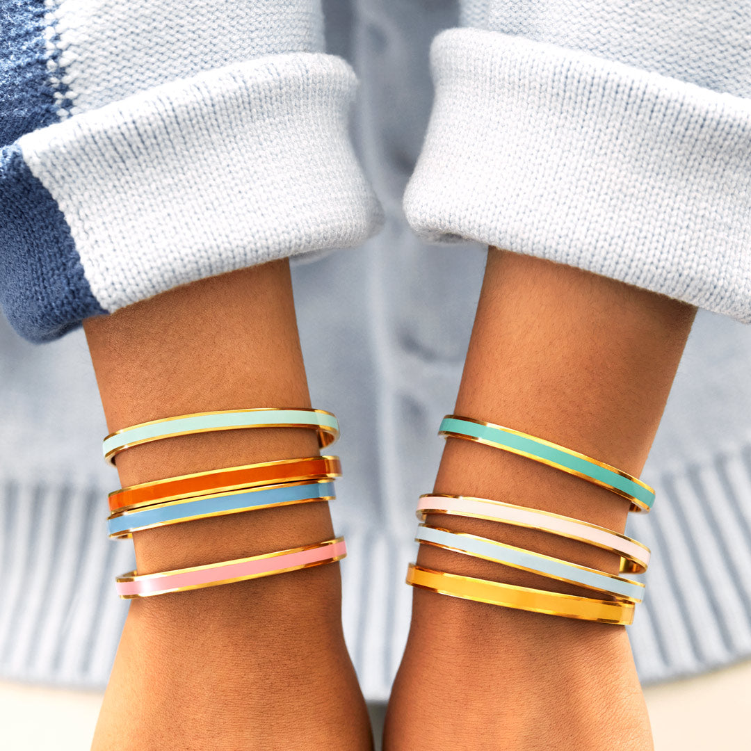 Remember Who the Fuck You Are Motivational Color Bangle