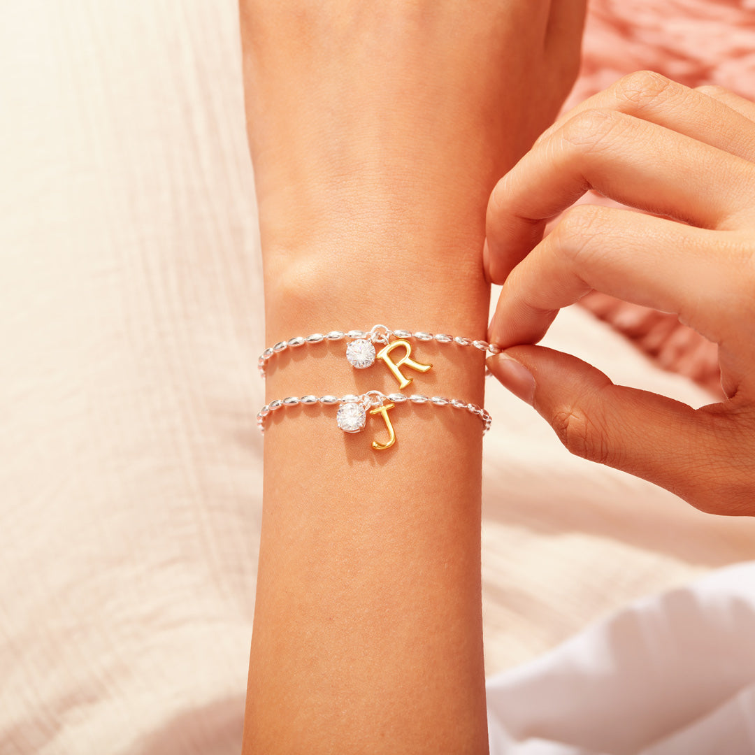 Personalized Initial Eternity Bracelet