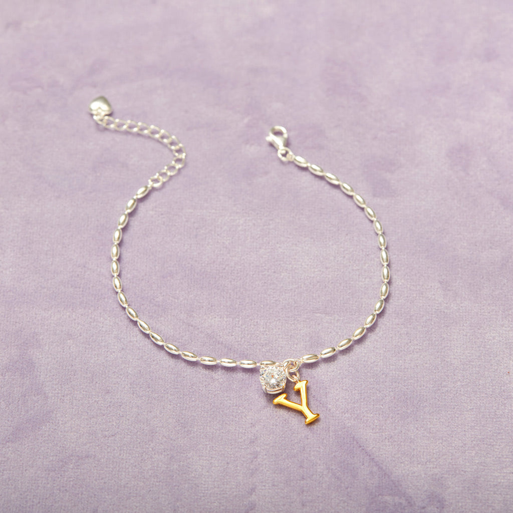 Personalized Initial Eternity Bracelet