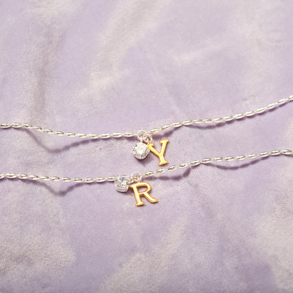Personalized Initial Eternity Bracelet