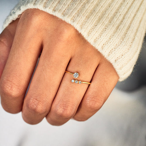 Be You Multi-Stone Open Ring