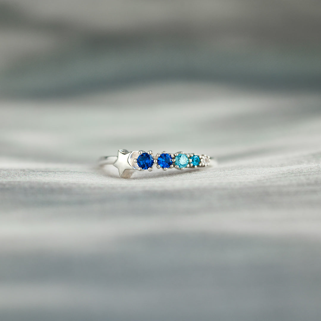 Daughter You're My Shooting Star Ring