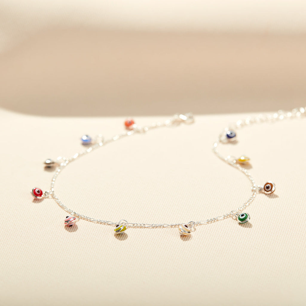 Multi-color Evil Eye Bracelet