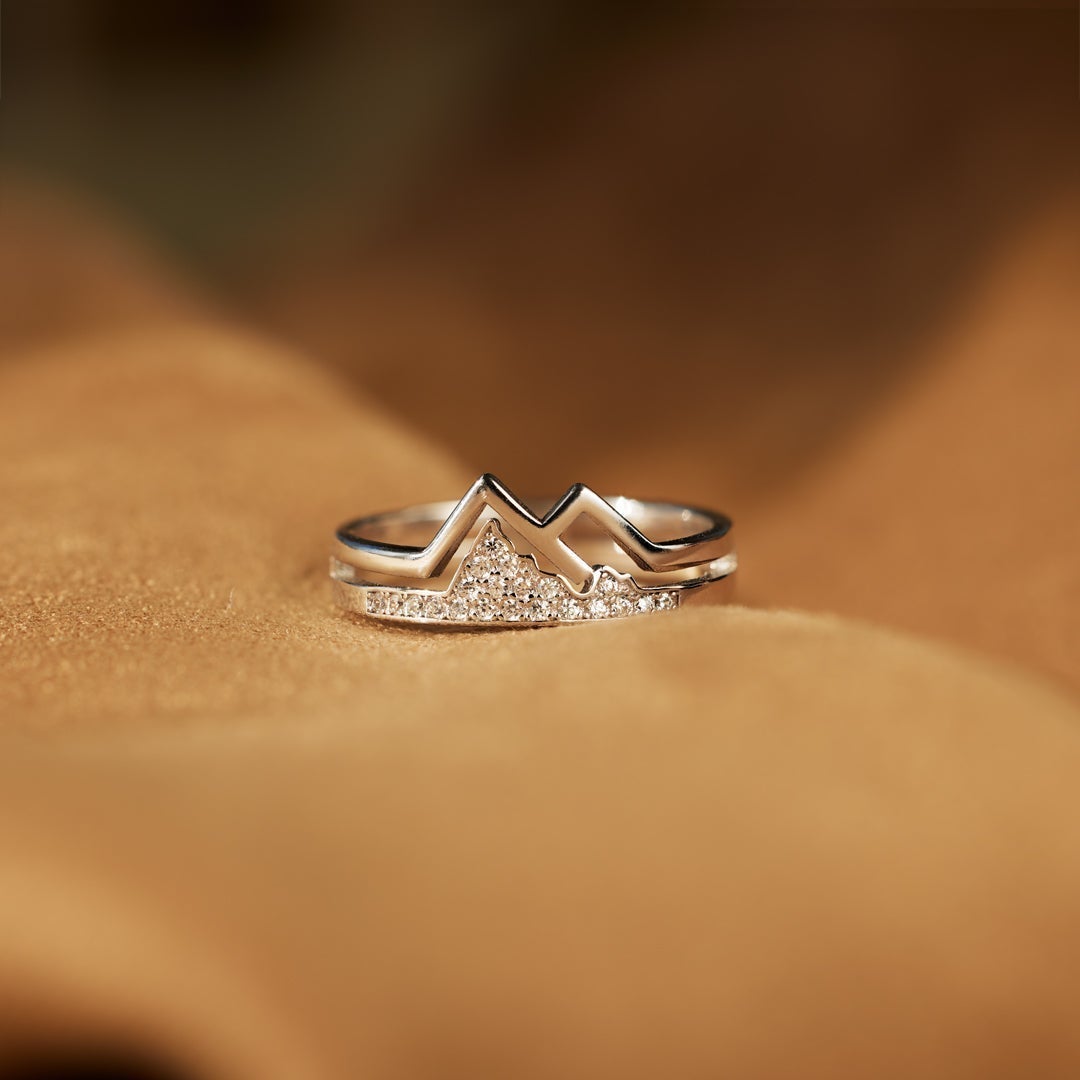 Mother&Warrior Mountain Ring