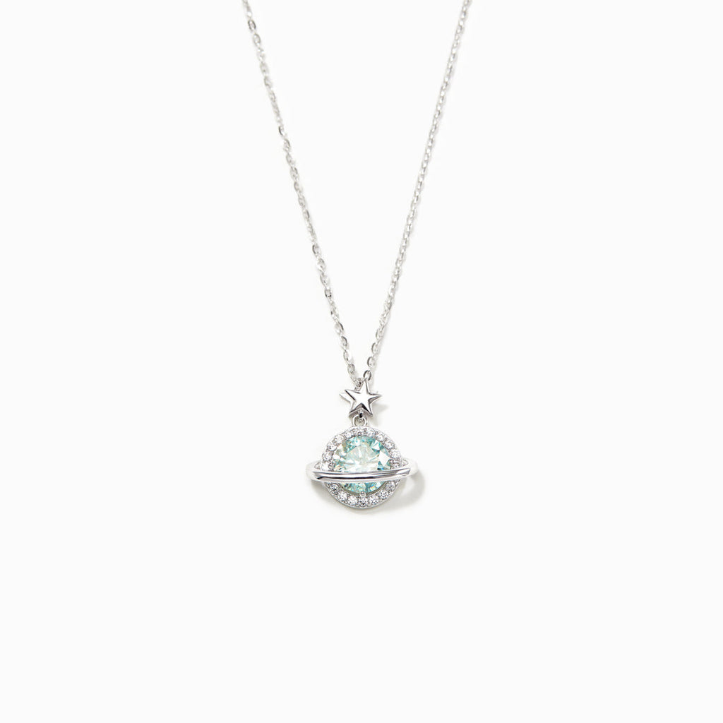 One Of A Kind Friendship Star&Planet Necklace