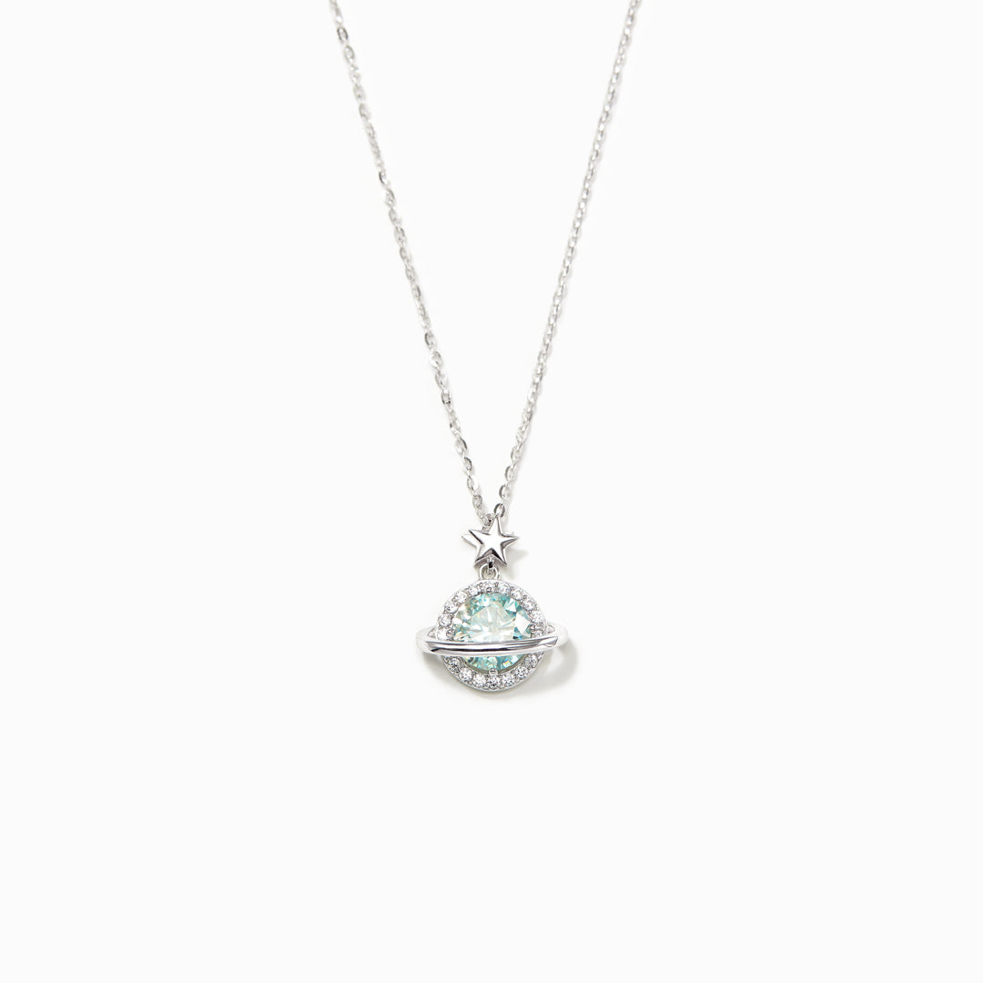 One Of A Kind Friendship Star&Planet Necklace