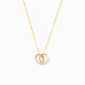 Tied By Angel's Hands Knotted Heart Necklace