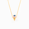 1-5 Birthstones Ice Cream Necklace