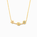1-12 Birth Flower Necklace-Perfect Gift for Mom/Wife