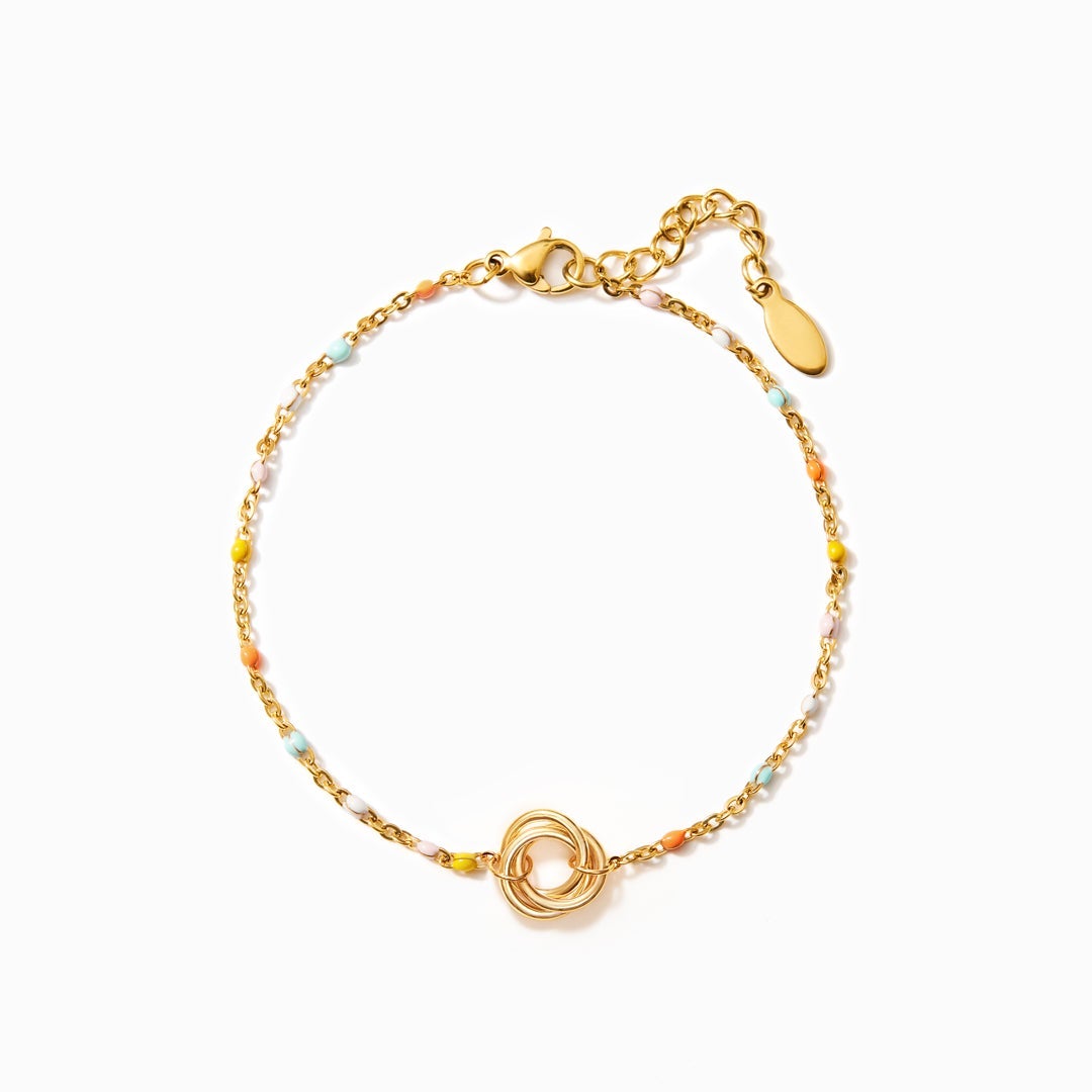 Badass Girl Gang Triple Circle Bracelet-Gifts For Friends