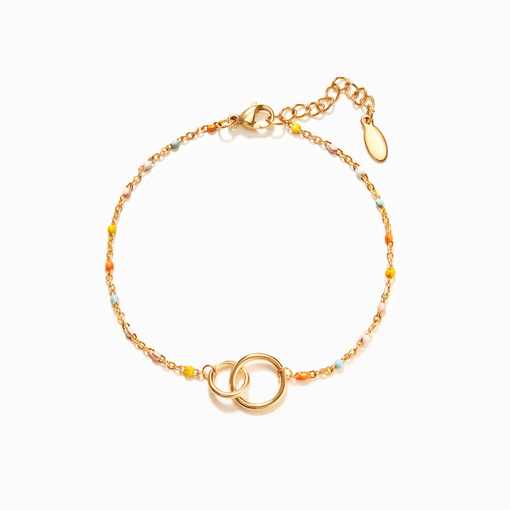 Grandmother&Granddaughter Interlocking Bracelet