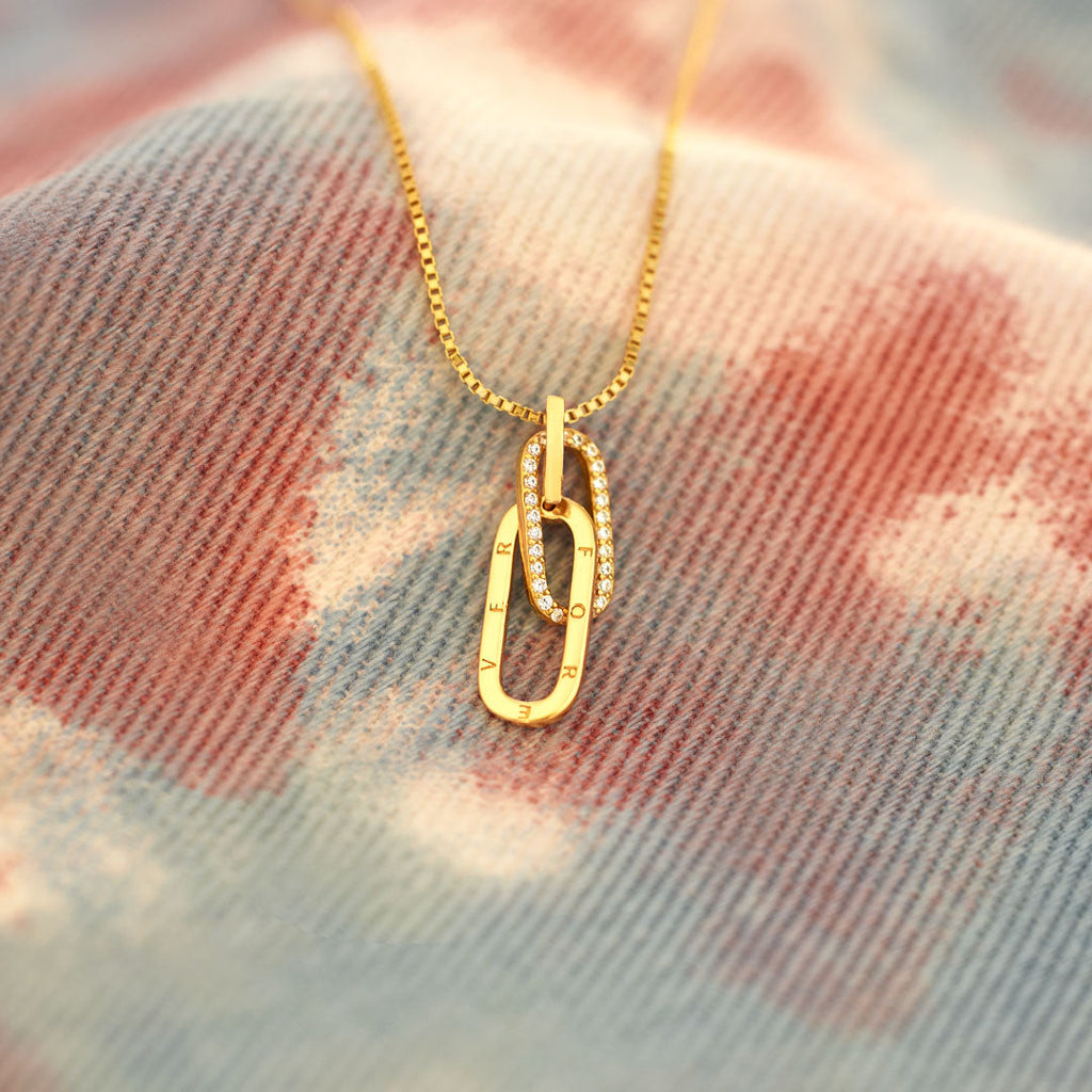 Special Bond Rectangle Interlocking Necklace