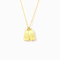 1-6 Birth Flower Disc Necklace