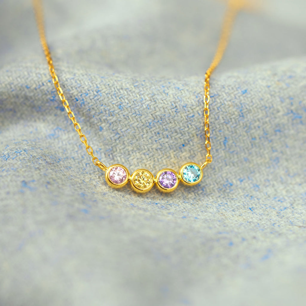 1-14 Birthstone Necklace
