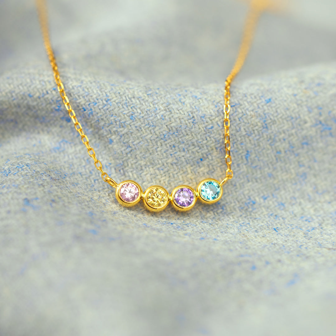 1-14 Birthstone Necklace