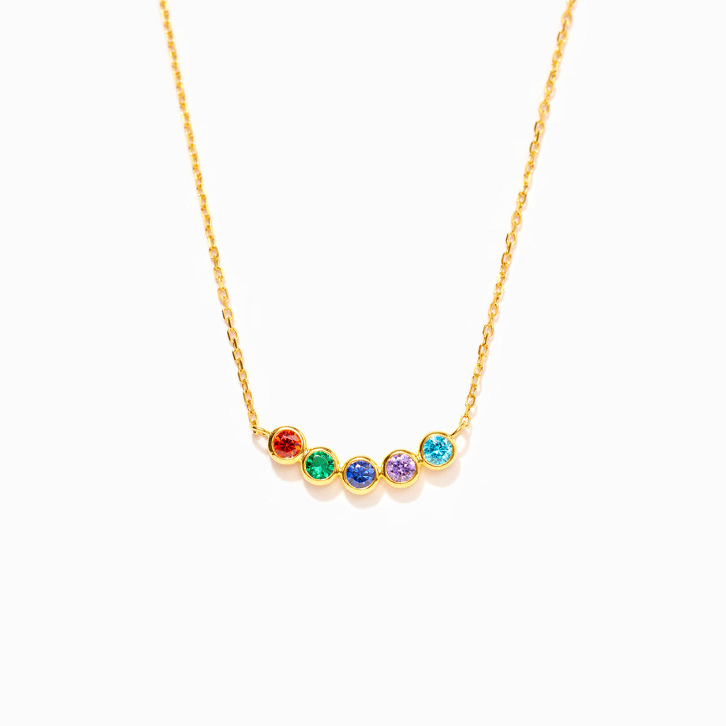 1-14 Birthstone Necklace