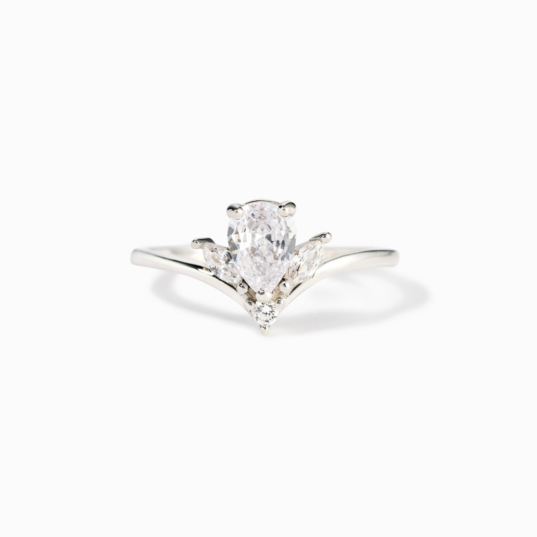 Trio Stone Promise Ring