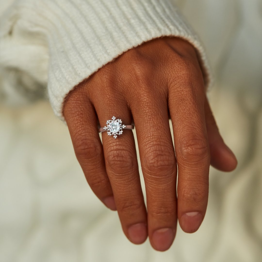 Snowflakes Ring