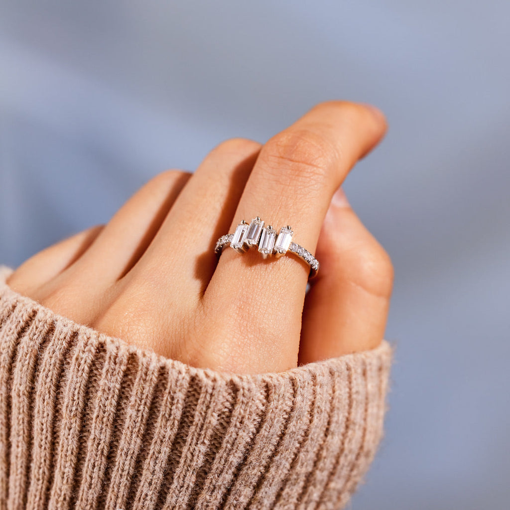 For Daughter Stepping Stones Ring