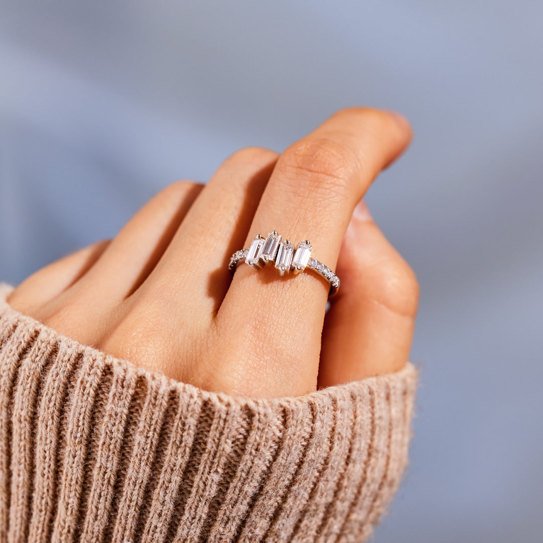 For Daughter Stepping Stones Ring