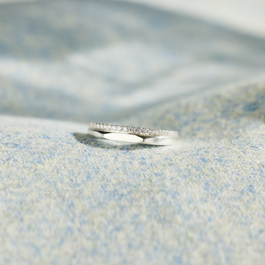 Cherish Your Side Double Band Ring