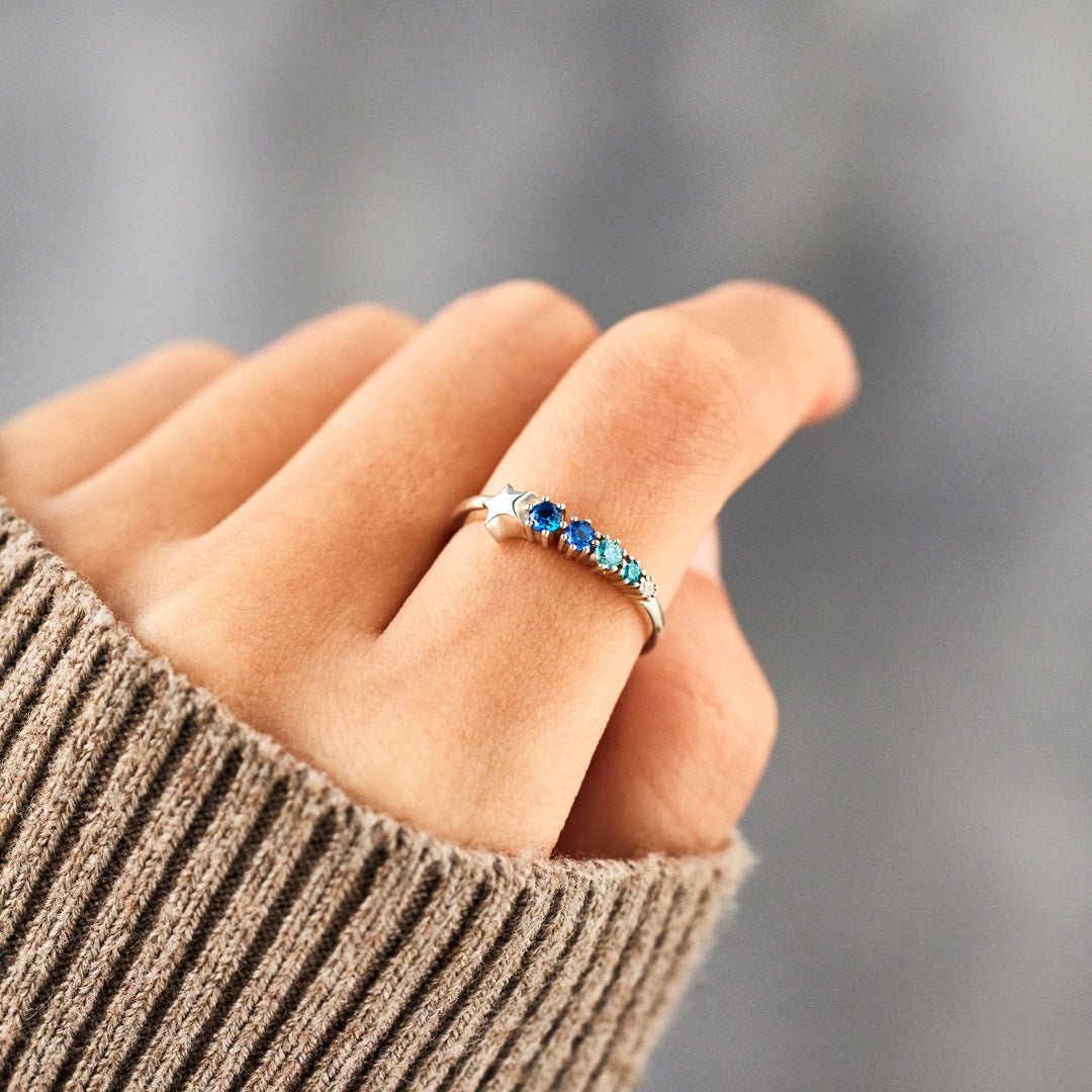 Daughter You're My Shooting Star Ring