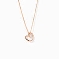 Grandmother & Granddaughter Forever Sparkle Heart Necklace