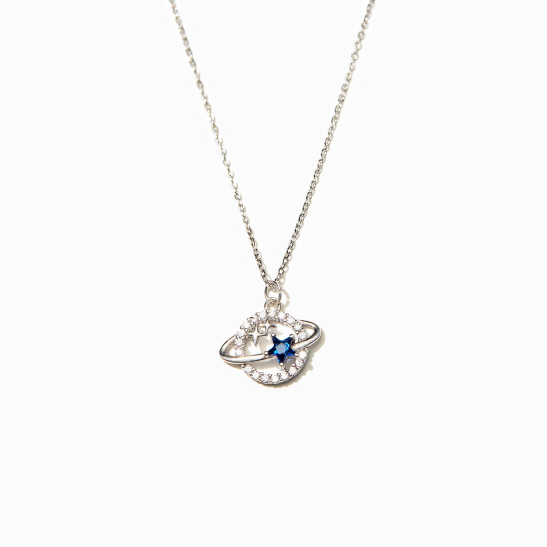 We Found Each Other Planet Necklace