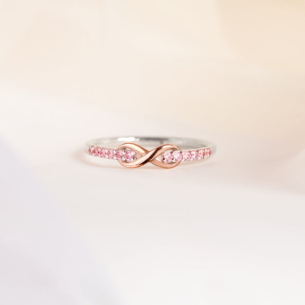 Grandmother & Granddaughter Forever Linked Together Ring