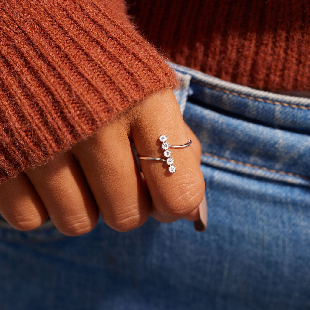 Be You Be Badass Dots Ring